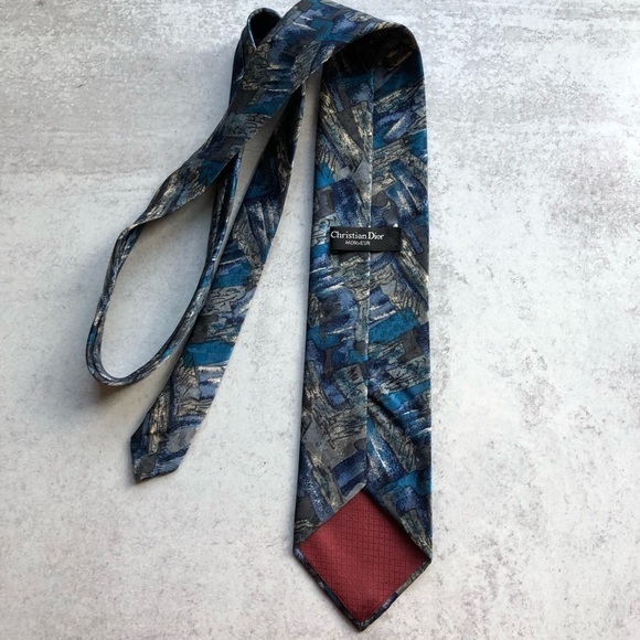 Christian Dior Monsieur Blue Pattern - Picture 5 of 12